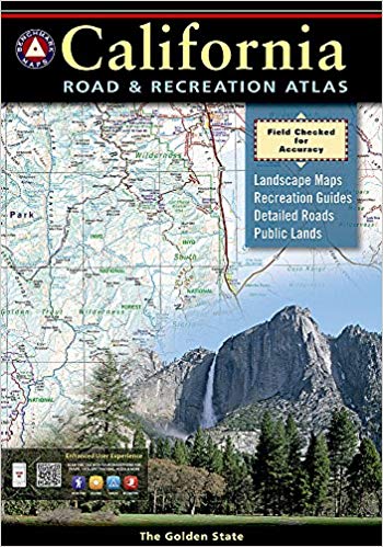 California Road and Recreation Atlas (Benchmark Atlas)