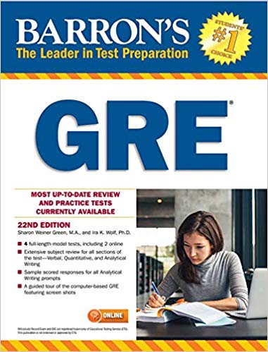 Barron's GRE: with Bonus Online Tests