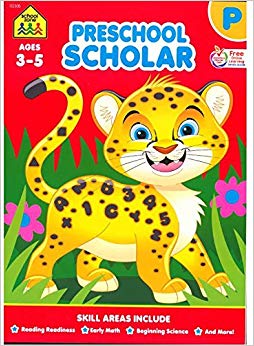 Preschool Scholar Deluxe Edition Workbook - tracing letters & numbers