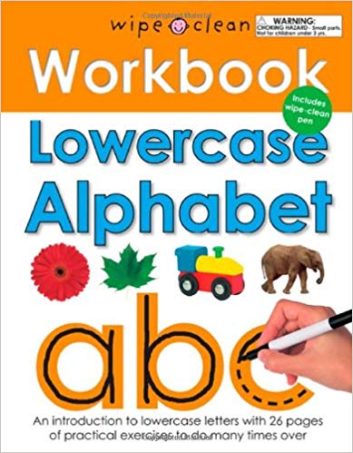 Wipe Clean Workbook Lowercase Alphabet (Wipe Clean Learning Books)