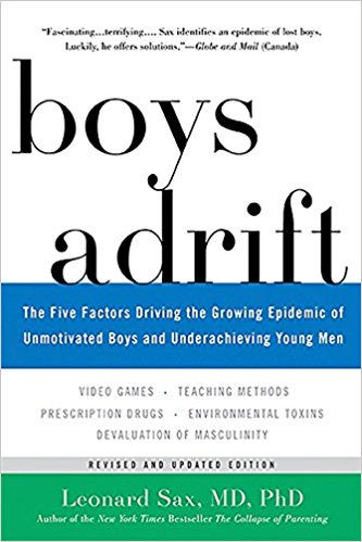 The Five Factors Driving the Growing Epidemic of Unmotivated Boys and Underachieving Young Men