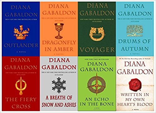 Diana Gabaldon Outlander Series 8 Book Set (1- 8)