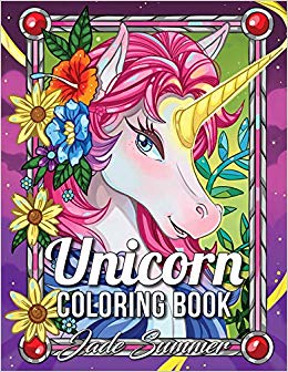 An Adult Coloring Book with Magical Animals - and Fantasy Scenes for Relaxation