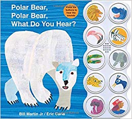 Polar Bear What Do You Hear? sound book (Brown Bear and Friends)