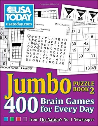 400 Brain Games for Every Day (USA Today Puzzles)