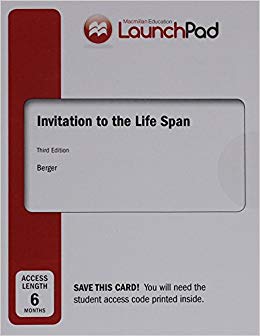 LaunchPad for Invitation to the Life Span (Six Month Access)