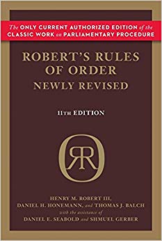 Robert's Rules of Order Newly Revised (Robert's Rules of Order (Paperback))