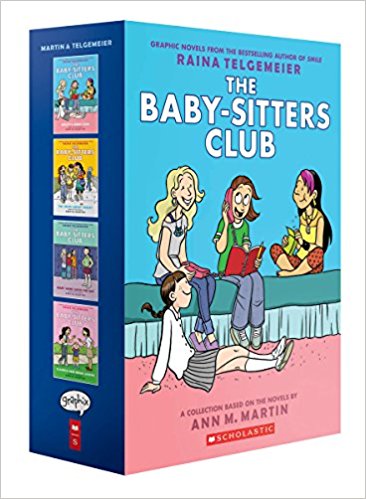 The Baby-Sitters Club Graphix #1-4 Box Set - Full-Color Edition