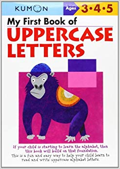 My First Book Of Uppercase Letters (Kumon Workbooks)