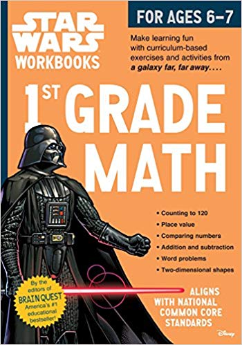 1st Grade Math (Star Wars Workbooks) - Star Wars Workbook