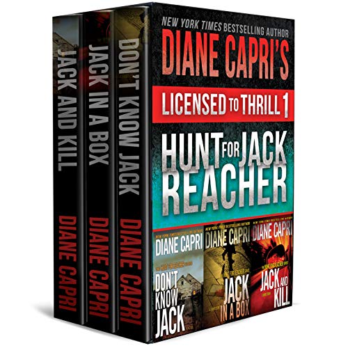 Hunt For Jack Reacher Series Thrillers Books 1-3 (Diane Capri’s Licensed to Thrill Sets)