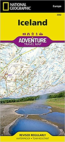 Iceland (National Geographic Adventure Map)