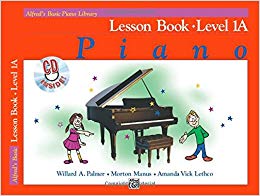 Alfred's Basic Piano Library Lesson Book - Bk 1A - Book & CD