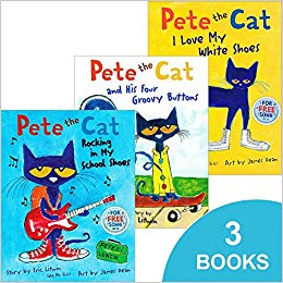 and Pete the Cat and His Four Groovy Buttons) by Eric Litwin (2013) Paperback