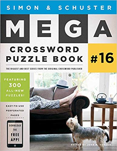 Simon & Schuster Mega Crossword Puzzle Book #16 (S&S Mega Crossword Puzzles)